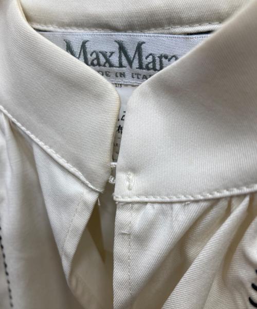 MaxMara（マックスマーラ）MaxMara (マックスマーラ) コットンツイルショートドレス アイボリー サイズ:36の古着・服飾アイテム