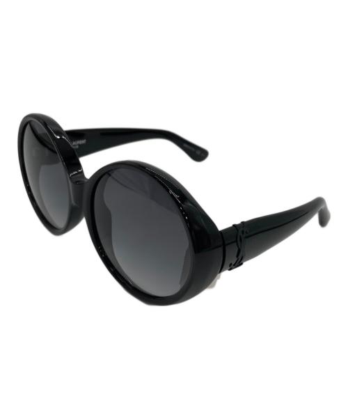 Saint Laurent Paris（サンローランパリ）Saint Laurent Paris (サンローランパリ) ラウンドフレームサングラス ブラック サイズ:6018 140の古着・服飾アイテム