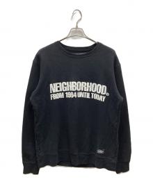 NEIGHBORHOOD（ネイバーフッド）の古着「CLASSIC-S/C-CREW スウェット」｜ブラック