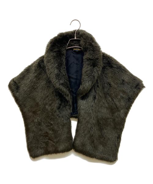 COMME des GARCONS（コムデギャルソン）COMME des GARCONS (コムデギャルソン) エコファーケープ オリーブの古着・服飾アイテム