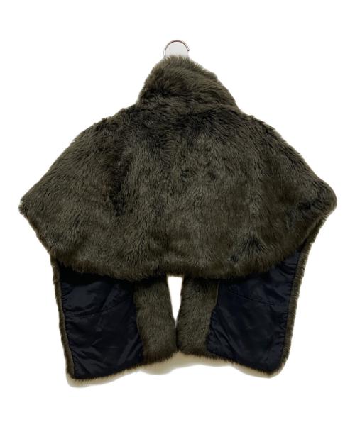COMME des GARCONS（コムデギャルソン）COMME des GARCONS (コムデギャルソン) エコファーケープ オリーブの古着・服飾アイテム