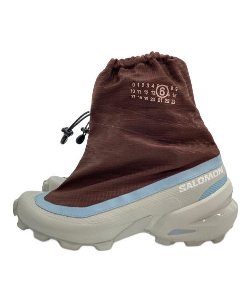 MM6 Maison Margiela（エムエムシックスメゾンマルジェラ）MM6 Maison Margiela (エムエムシックスメゾンマルジェラ) SALOMON (サロモン) Salomon MM6 Maison Margiela Cross Mid 'Brown' スニーカー サイズ:26.5cmの古着・服飾アイテム