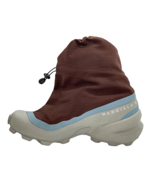 MM6 Maison Margiela（エムエムシックスメゾンマルジェラ）MM6 Maison Margiela (エムエムシックスメゾンマルジェラ) SALOMON (サロモン) Salomon MM6 Maison Margiela Cross Mid 'Brown' スニーカー サイズ:26.5cmの古着・服飾アイテム
