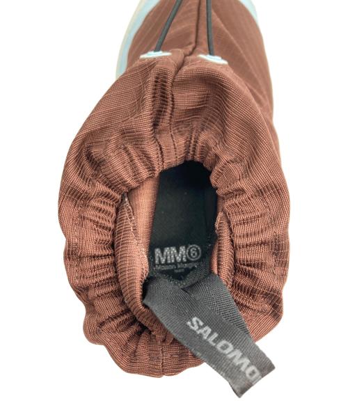 MM6 Maison Margiela（エムエムシックスメゾンマルジェラ）MM6 Maison Margiela (エムエムシックスメゾンマルジェラ) SALOMON (サロモン) Salomon MM6 Maison Margiela Cross Mid 'Brown' スニーカー サイズ:26.5cmの古着・服飾アイテム