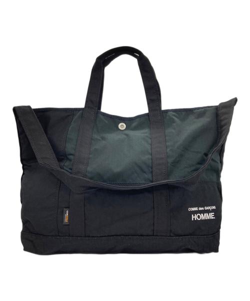 COMME des GARCONS HOMME（コムデギャルソン オム）COMME des GARCONS HOMME (コムデギャルソン オム) トートバッグ ブラックの古着・服飾アイテム