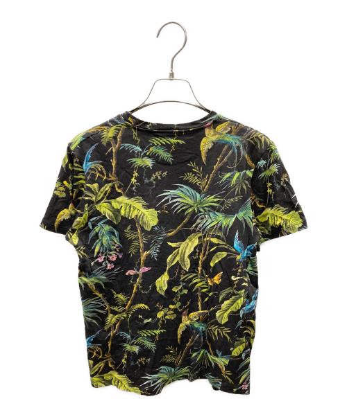 GUCCI（グッチ）GUCCI (グッチ) ボタニカル半袖Tシャツ ブラック×グリーン サイズ:XSの古着・服飾アイテム