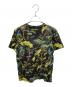 GUCCI (グッチ) ボタニカル半袖Tシャツ ブラック×グリーン サイズ:XS：9000円