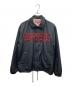 SUPREME（シュプリーム）の古着「26SS Spellout Coaches Jacket コーチジャケット」｜ブラック×レッド