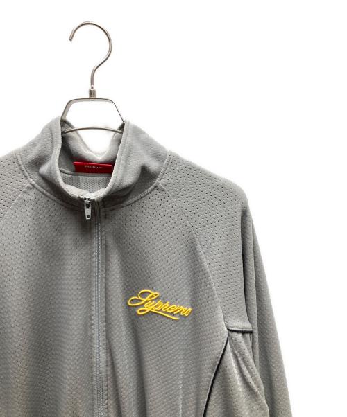 SUPREME（シュプリーム）Supreme (シュプリーム) 26ss Velour Mesh Track Jacket ベロアジップジャケット グレー サイズ:SIZE Mの古着・服飾アイテム
