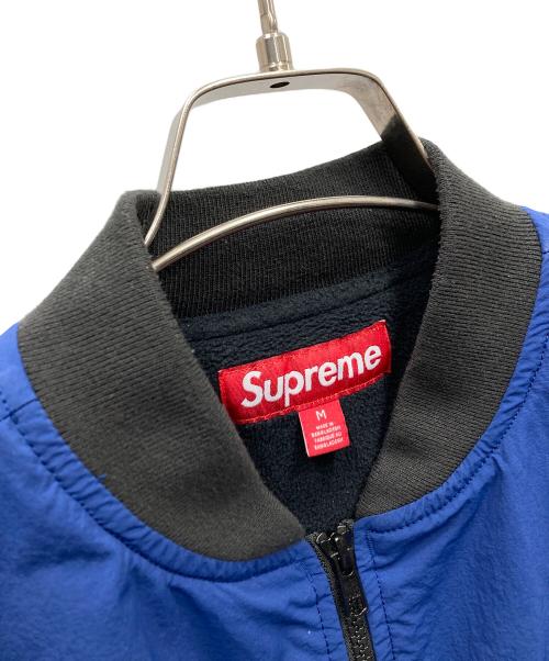 SUPREME（シュプリーム）Supreme (シュプリーム) 26SS Zip-Off Sleeve Reflective Stripe Jacket リフレクティブストライプジャケット ブルー サイズ:SIZE Mの古着・服飾アイテム