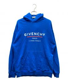 GIVENCHY（ジバンシィ）の古着「Address Hoodie プルオーバーパーカー」｜ブルー