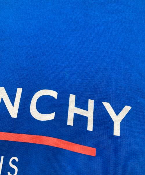 GIVENCHY（ジバンシィ）GIVENCHY (ジバンシィ) Address Hoodie プルオーバーパーカー ブルー サイズ:Lの古着・服飾アイテム