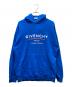 GIVENCHY（ジバンシィ）の古着「Address Hoodie プルオーバーパーカー」｜ブルー