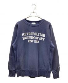Champion（チャンピオン）の古着「リバースウィーブスウェット」｜ネイビー
