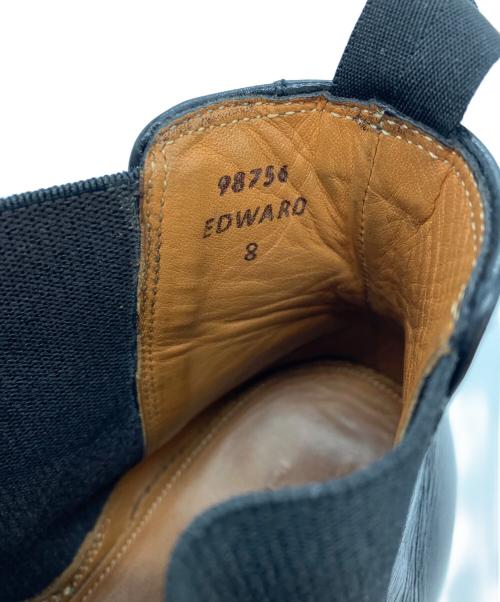 Jalan Sriwijaya（ジャランスリウァヤ）Jalan Sriwijaya (ジャランスリウァヤ) EDWARD サイドゴアブーツ ブラック サイズ:8の古着・服飾アイテム
