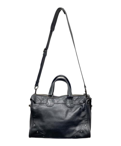 COACH（コーチ）COACH (コーチ) 2WAY レザー ボストンバッグ ブラックの古着・服飾アイテム
