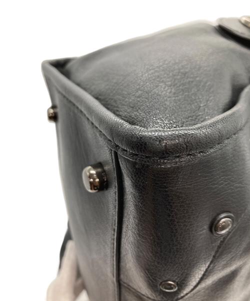 COACH（コーチ）COACH (コーチ) 2WAY レザー ボストンバッグ ブラックの古着・服飾アイテム