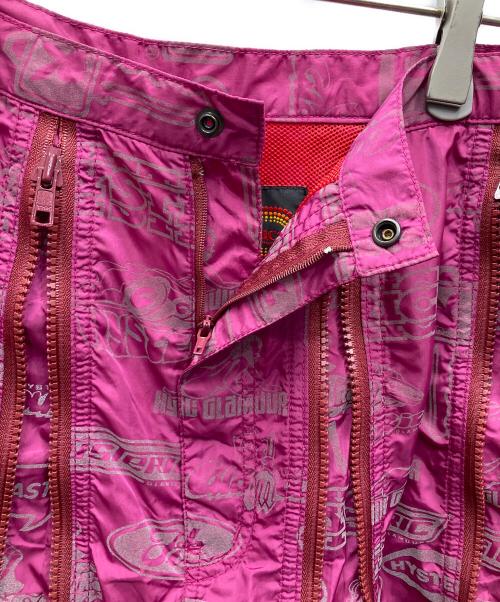 histerics（ヒステリックス）histerics (ヒステリックス) ジップミニスカート ピンク サイズ:Sの古着・服飾アイテム
