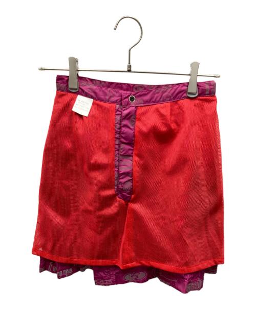 histerics（ヒステリックス）histerics (ヒステリックス) ジップミニスカート ピンク サイズ:Sの古着・服飾アイテム