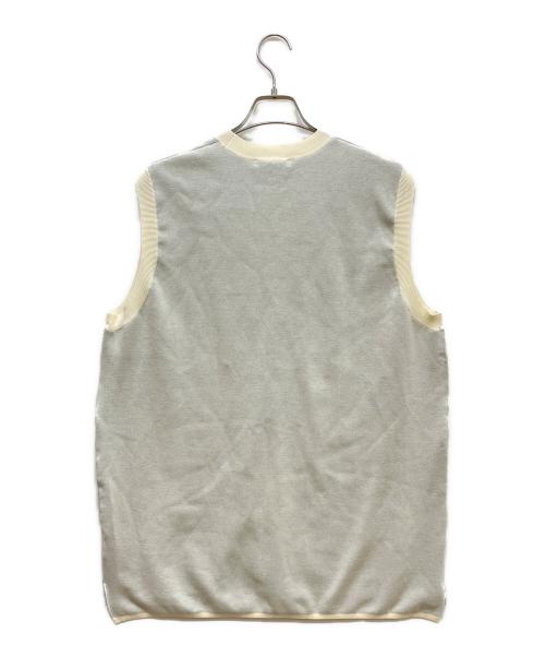 ATTACHMENT（アタッチメント）ATTACHMENT (アタッチメント) ニットベスト アイボリー サイズ:2 未使用品の古着・服飾アイテム