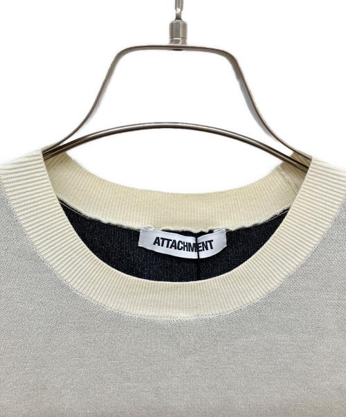 ATTACHMENT（アタッチメント）ATTACHMENT (アタッチメント) ニットベスト アイボリー サイズ:2 未使用品の古着・服飾アイテム