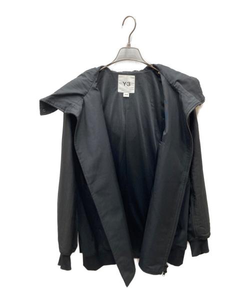 Y-3（ワイスリー）Y-3 (ワイスリー) QUILTED HOODED TRACK TOP ジャケット ブラック サイズ:SIZE XSの古着・服飾アイテム