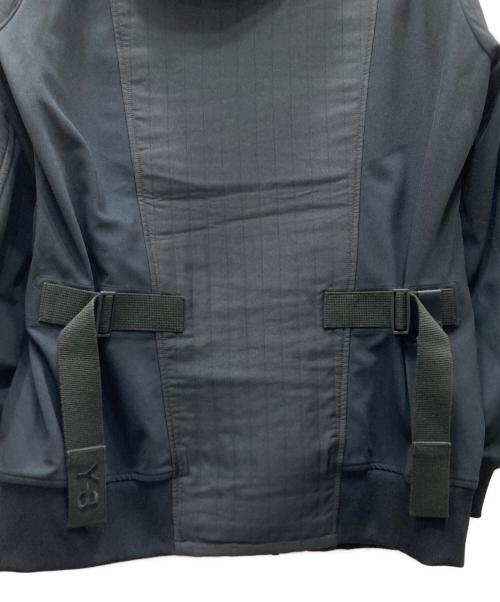 Y-3（ワイスリー）Y-3 (ワイスリー) QUILTED HOODED TRACK TOP ジャケット ブラック サイズ:SIZE XSの古着・服飾アイテム