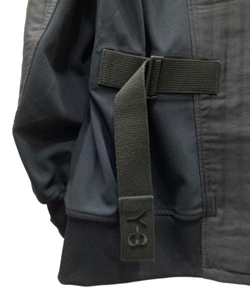 Y-3（ワイスリー）Y-3 (ワイスリー) QUILTED HOODED TRACK TOP ジャケット ブラック サイズ:SIZE XSの古着・服飾アイテム