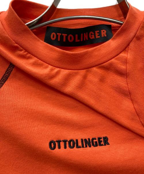 ottolinger（オットリンガー）ottolinger (オットリンガー) 長袖カットソー オレンジ サイズ:Mの古着・服飾アイテム