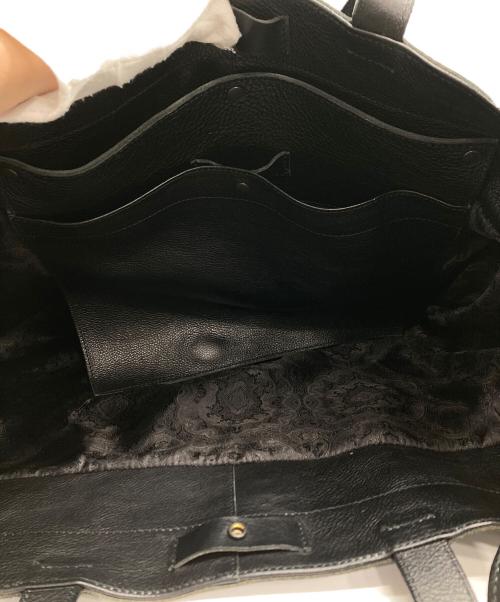 CALEE（キャリー）CALEE (キャリー) STUDS LEATHER TOTE レザー2WAYトートバッグ ブラックの古着・服飾アイテム
