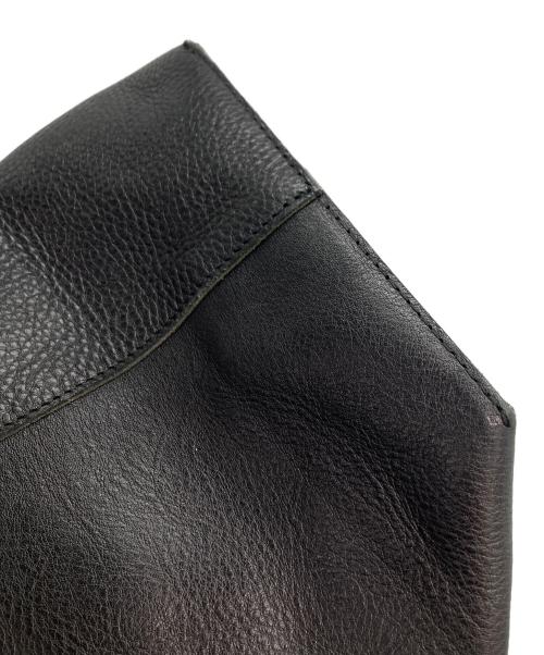 CALEE（キャリー）CALEE (キャリー) STUDS LEATHER TOTE レザー2WAYトートバッグ ブラックの古着・服飾アイテム
