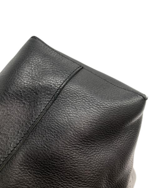 CALEE（キャリー）CALEE (キャリー) STUDS LEATHER TOTE レザー2WAYトートバッグ ブラックの古着・服飾アイテム