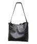 CALEE (キャリー) STUDS LEATHER TOTE レザー2WAYトートバッグ ブラック：60000円