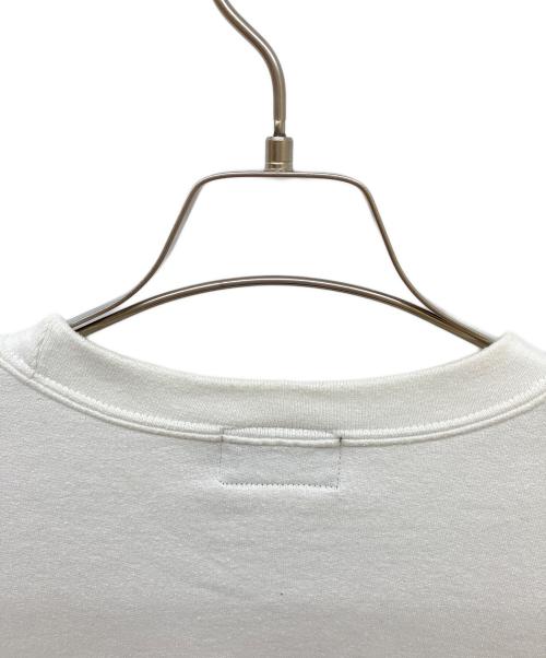 stussy（ステューシー）stussy (ステューシー) プリントスウェット ホワイト サイズ:Sの古着・服飾アイテム