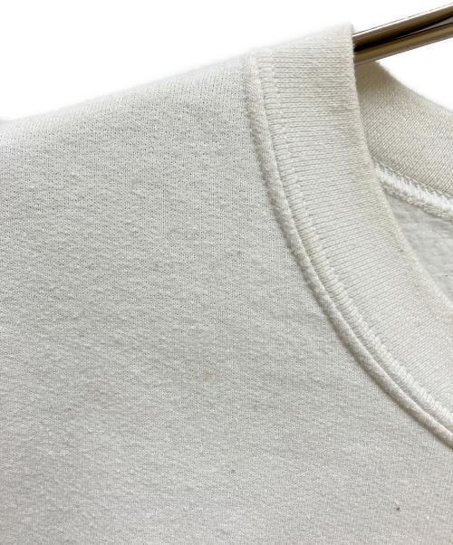 stussy（ステューシー）stussy (ステューシー) プリントスウェット ホワイト サイズ:Sの古着・服飾アイテム