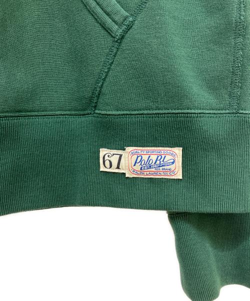 POLO RALPH LAUREN（ポロ・ラルフローレン）POLO RALPH LAUREN (ポロ・ラルフローレン) プルオーバーパーカー グリーン サイズ:LGの古着・服飾アイテム