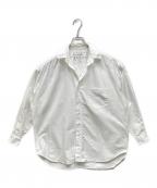 Frank&Eileenフランクアンドアイリーン）の古着「SHIRLEY ITALIAN COTTON SHIRT/イタリアンコットンシャツ」｜ホワイト