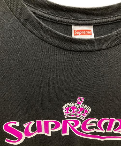SUPREME（シュプリーム）Supreme (シュプリーム) Crown Tee ブラック サイズ:XLの古着・服飾アイテム