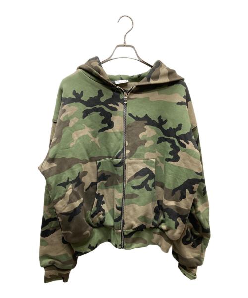ZICMADE（ジックメイド）ZICMADE (ジックメイド) ダブルフェイスジップパーカー カーキ サイズ:Mの古着・服飾アイテム