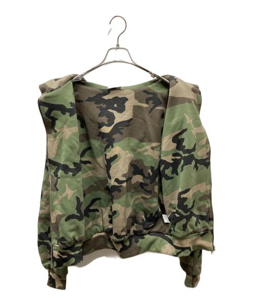 ZICMADE（ジックメイド）ZICMADE (ジックメイド) ダブルフェイスジップパーカー カーキ サイズ:Mの古着・服飾アイテム