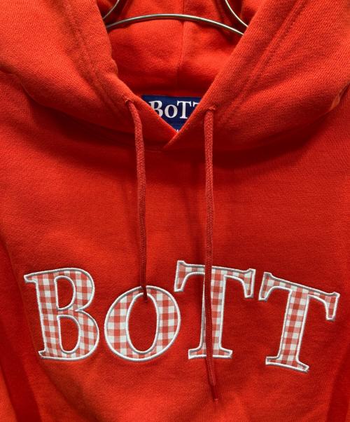 BoTT（ボット）BoTT (ボット) OG Logo Hoodie/ロゴパーカー レッド サイズ:Mの古着・服飾アイテム