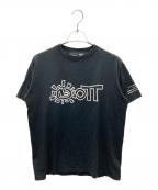 BoTT×ALWAYSDOWHATYOUSHOULDDOボット×）の古着「コラボプリントTシャツ」｜ブラック