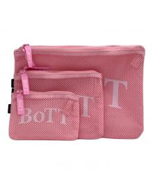BoTT（ボット）の古着「MESH POUCH SET/メッシュポーチセット」｜ピンク