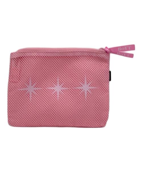 BoTT（ボット）BoTT (ボット) MESH POUCH SET/メッシュポーチセット ピンクの古着・服飾アイテム