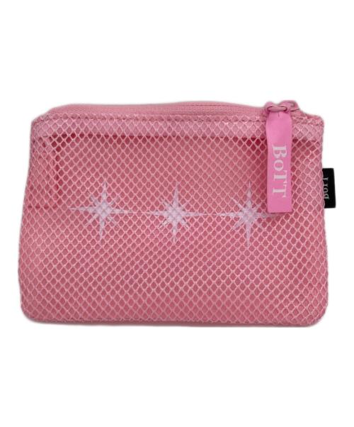 BoTT（ボット）BoTT (ボット) MESH POUCH SET/メッシュポーチセット ピンクの古着・服飾アイテム