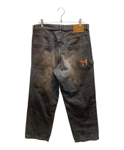 BoTT（ボット）BoTT (ボット) Ol' Dirty Painter Jean ダーティーペインタージーンズ デニムパンツ ブラック サイズ:32の古着・服飾アイテム