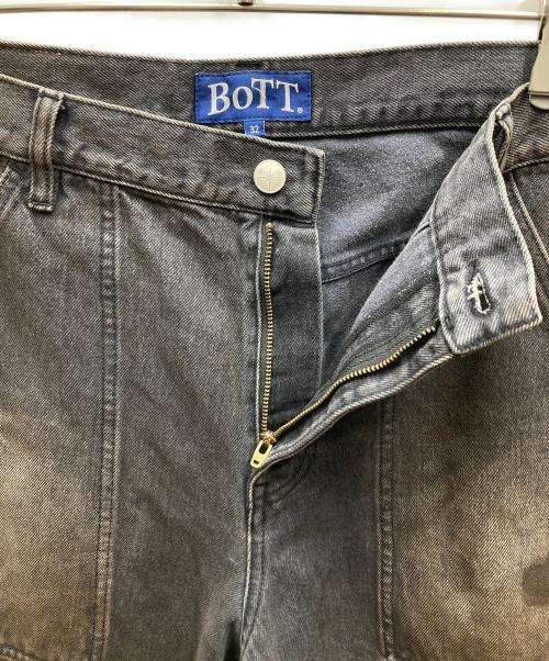 BoTT（ボット）BoTT (ボット) Ol' Dirty Painter Jean ダーティーペインタージーンズ デニムパンツ ブラック サイズ:32の古着・服飾アイテム