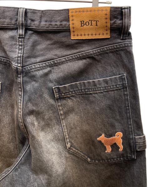 BoTT（ボット）BoTT (ボット) Ol' Dirty Painter Jean ダーティーペインタージーンズ デニムパンツ ブラック サイズ:32の古着・服飾アイテム