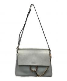 Chloe（クロエ）の古着「スウェード ショルダーバッグ」｜44L/FADED BLUE(フェード 