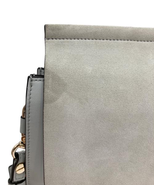 Chloe（クロエ）Chloe (クロエ) スウェード ショルダーバッグ 44L/FADED BLUE(フェードの古着・服飾アイテム